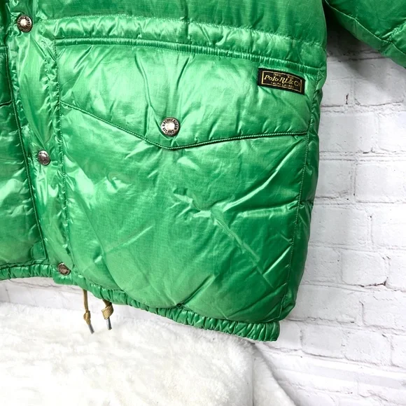 🚫SOLD! VINTAGE |•POLO BY RALPH LAUREN•| AMAZING Big Down Puffer Jacket - Picture 5 of 16